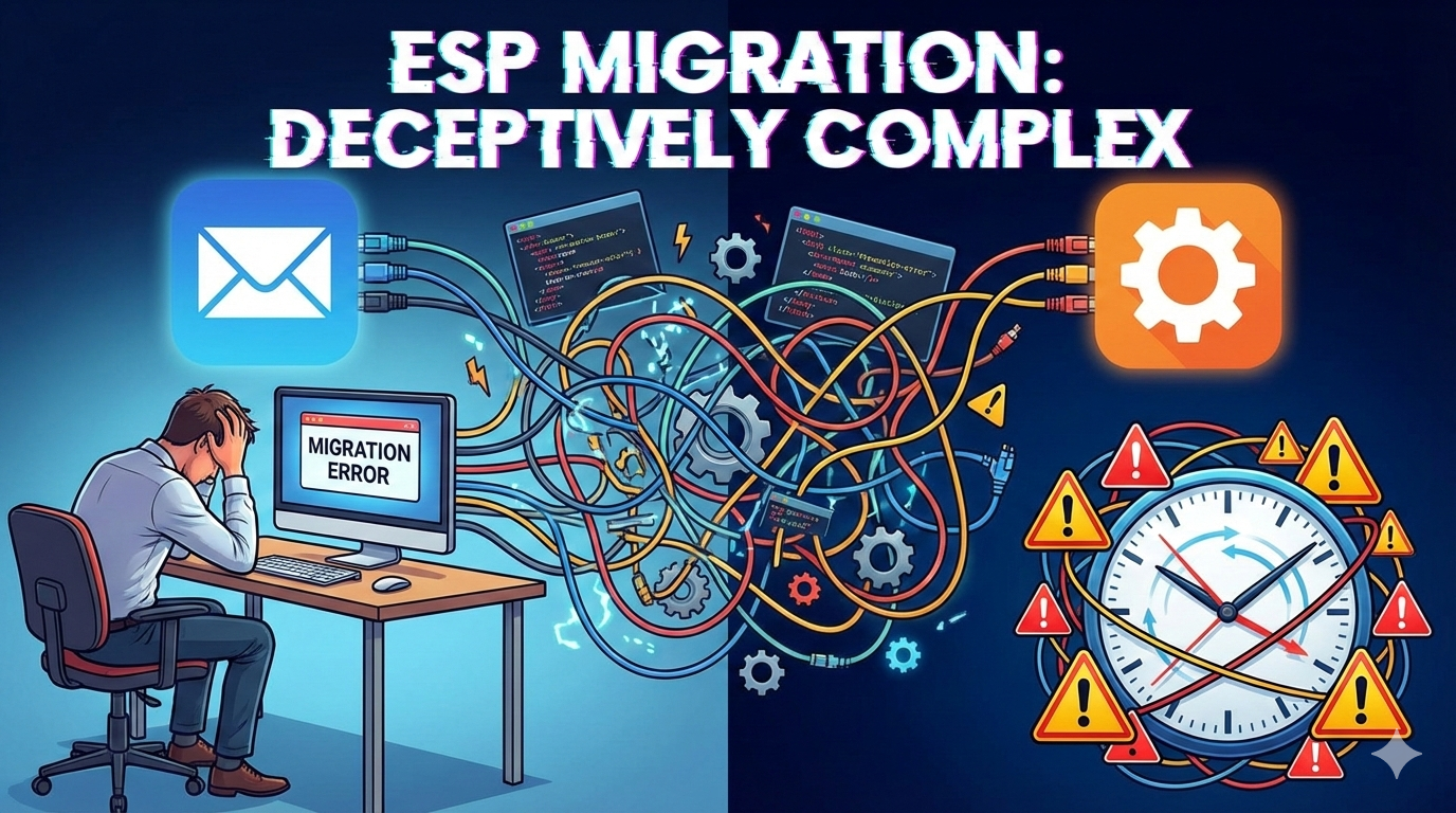 ESP Migration: Why Moving Email Templates Takes 6-18 Months (And How to Avoid It)
